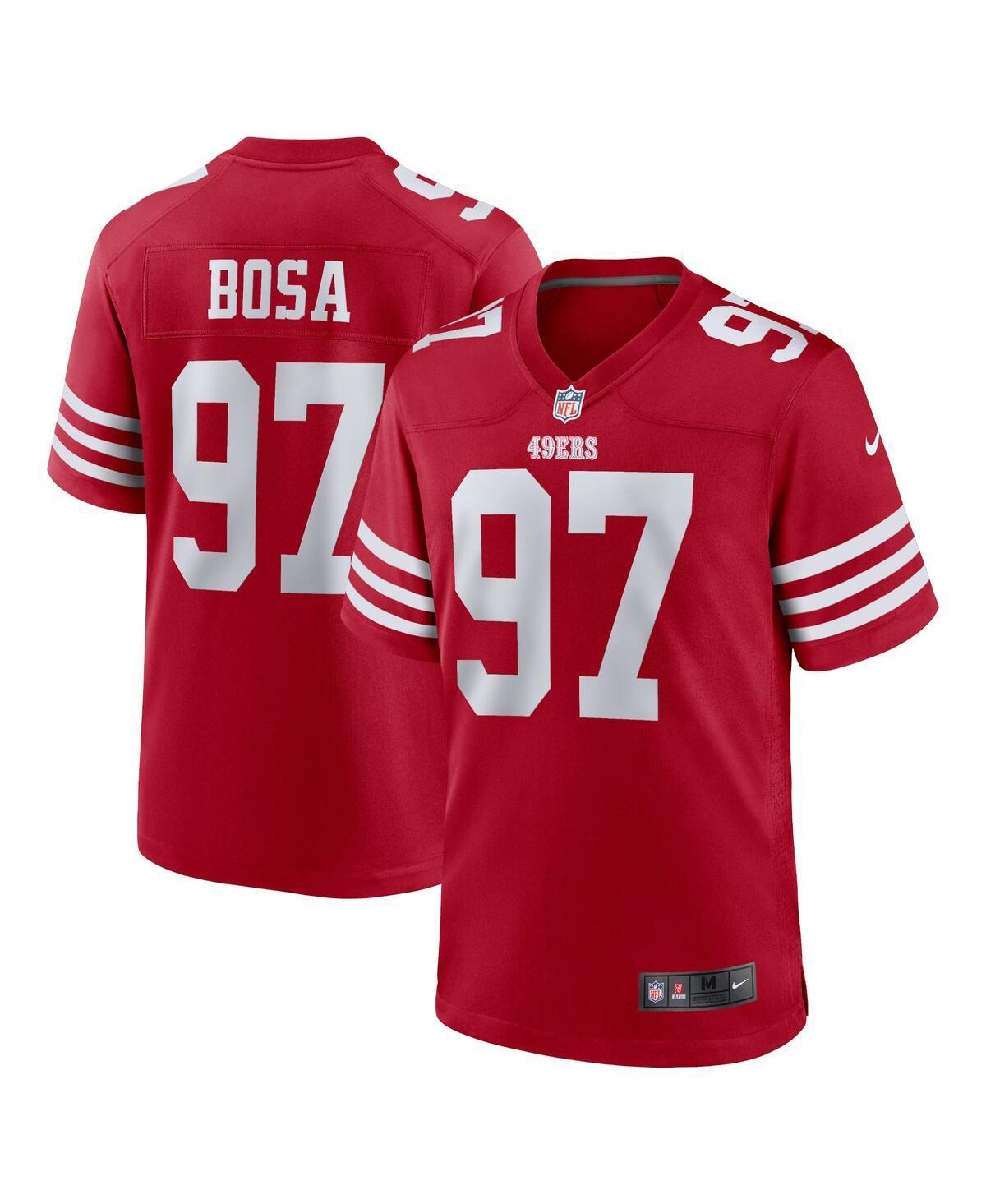 Mens Nike Elijah Mitchell Scarlet San Francisco 49ers Alternate Team Game Jersey - Scarlet Product Image