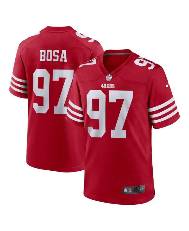 Mens Nike Nick Bosa Scarlet San Francisco 49ers Player Game Jersey - Scarlet Product Image