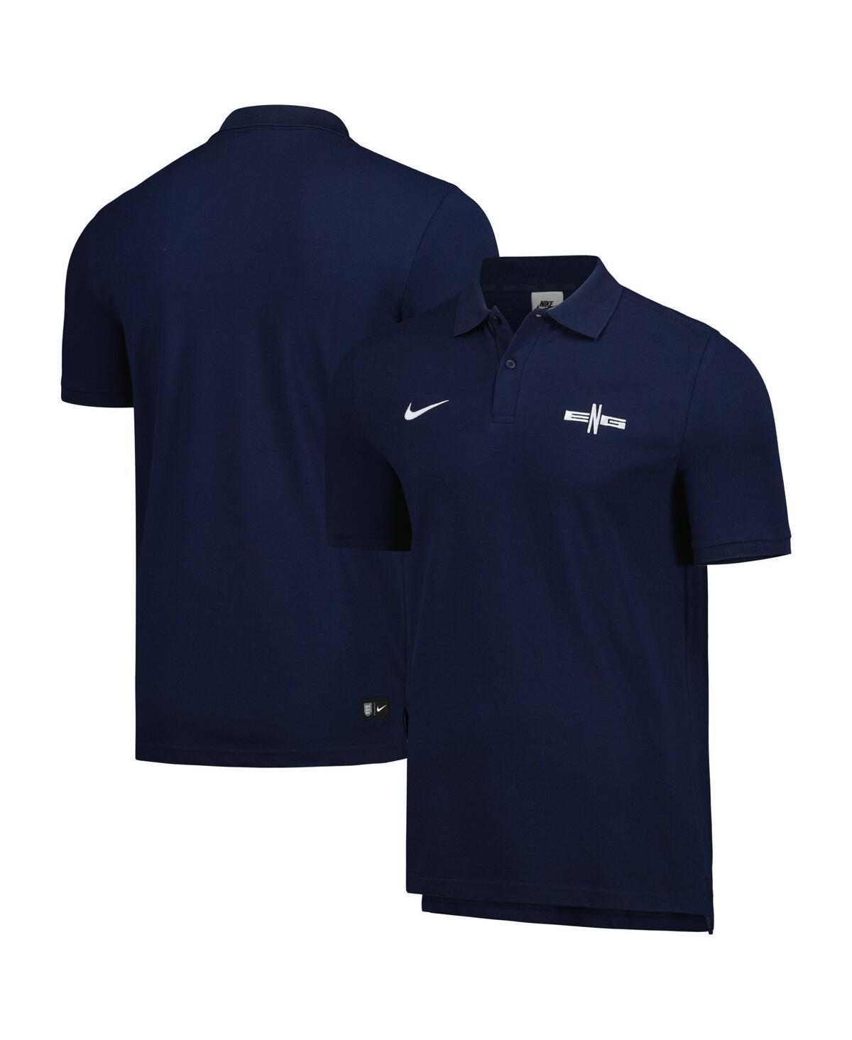 Mens Nike Blue England National Team Pique Polo Product Image