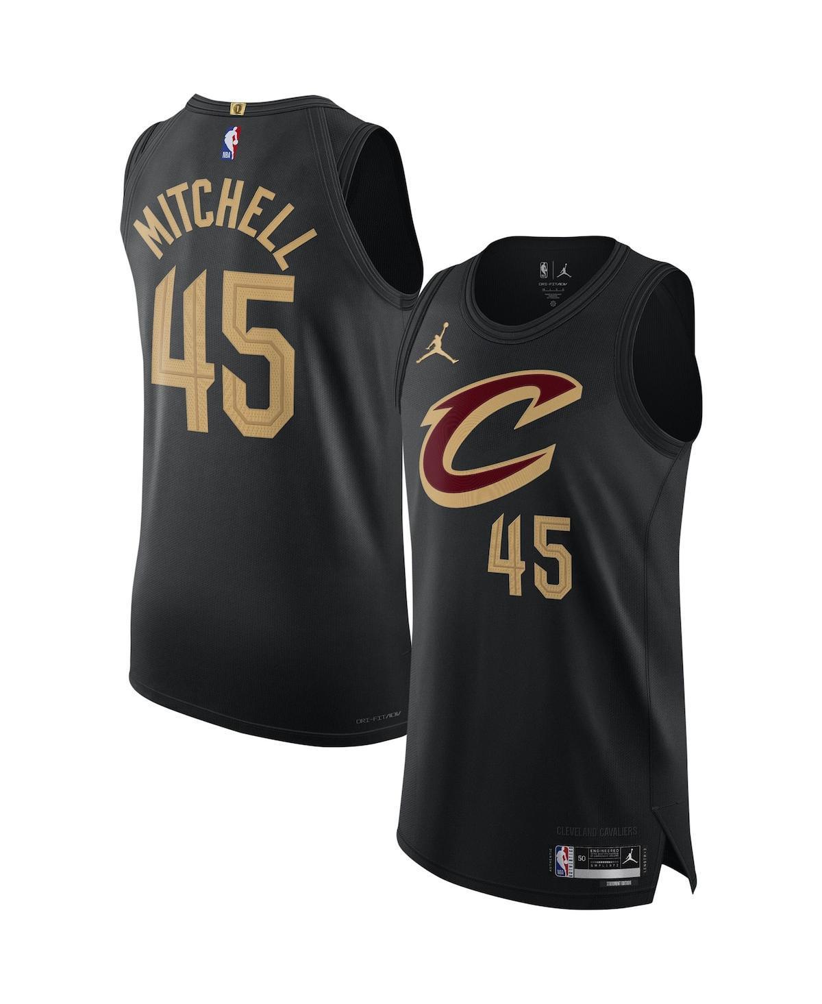 Mens Nike Donovan Mitchell Cleveland Cavaliers 2023/24 Authentic Jersey - Wine Product Image