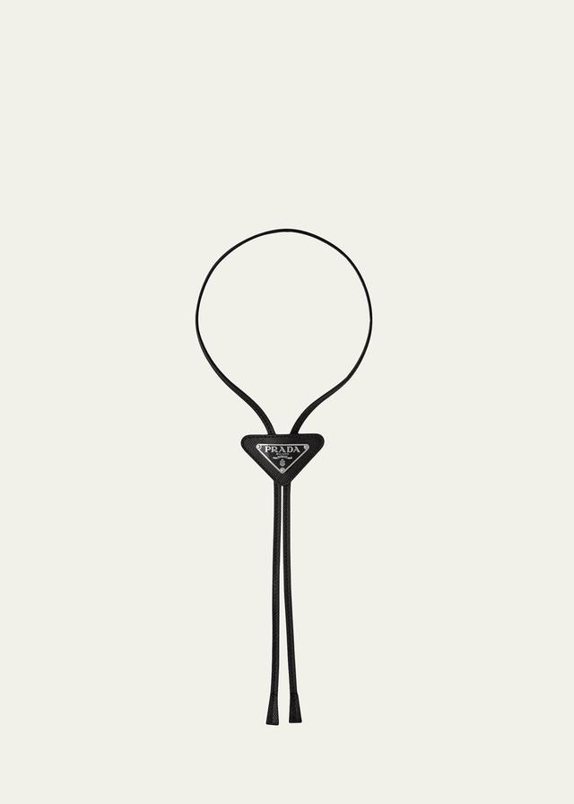 Mens Saffiano Bolo Tie Product Image