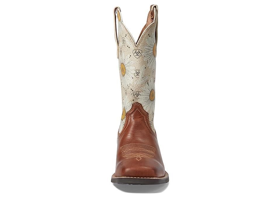 Ariat Round Up Wide Square Toe Western Boots (Canyon ) Women's Shoes Product Image