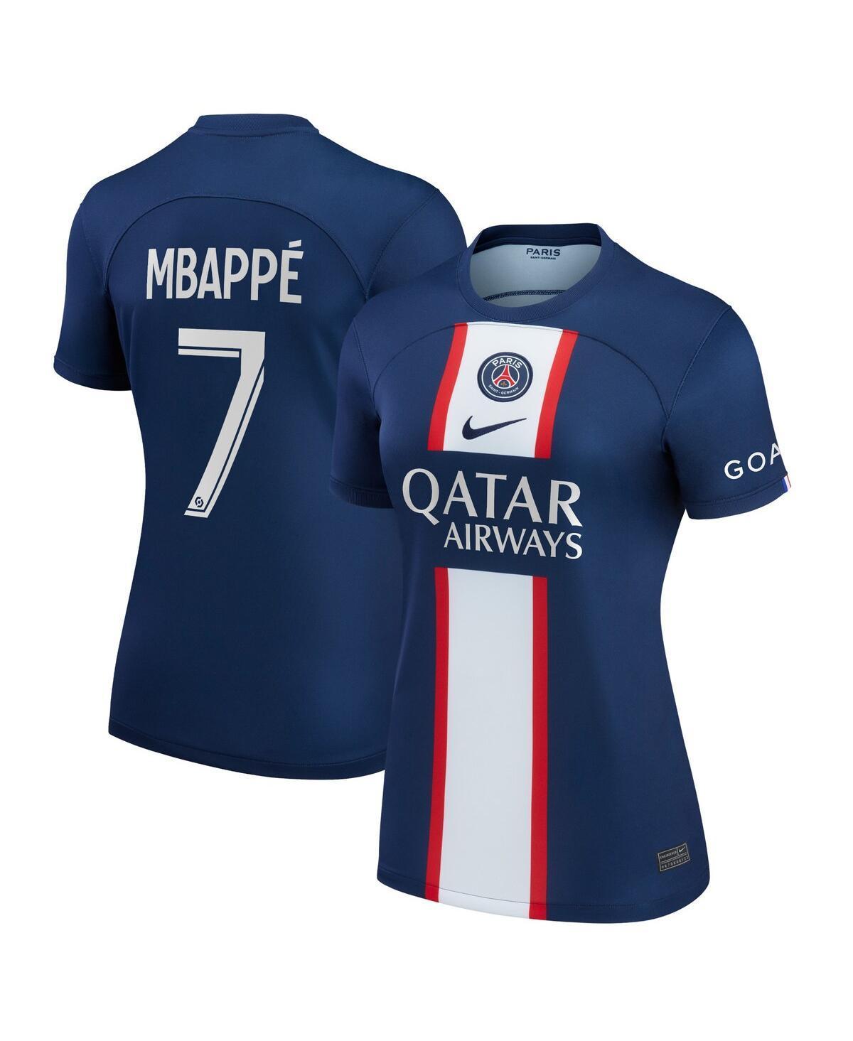 Womens Nike Kylian Mbapp Blue Paris Saint-Germain 2022/23 Home Replica Player Jersey Product Image