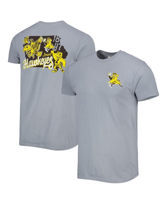 Mens Graphite Iowa Hawkeyes Vault State Comfort T-shirt Product Image