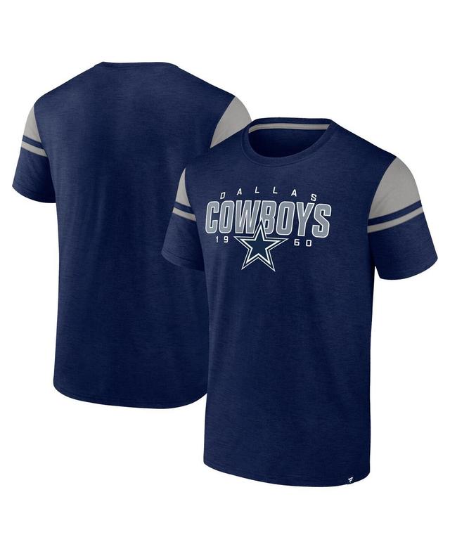 Mens Fanatics Dallas Cowboys Old School Play Slub T-Shirt Blue Product Image