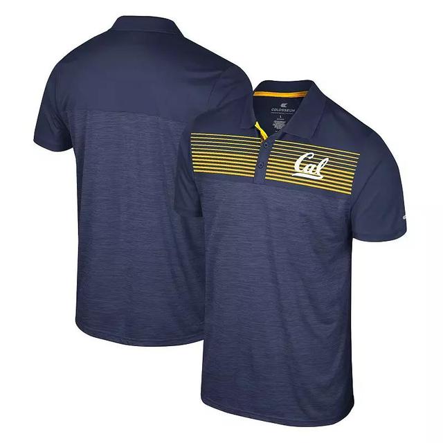 Mens Colosseum Cal Bears Langmore Polo Blue Product Image