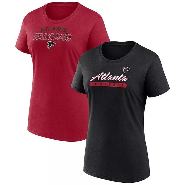 Womens Fanatics Branded Atlanta Falcons Risk T-Shirt Combo Pack Product Image