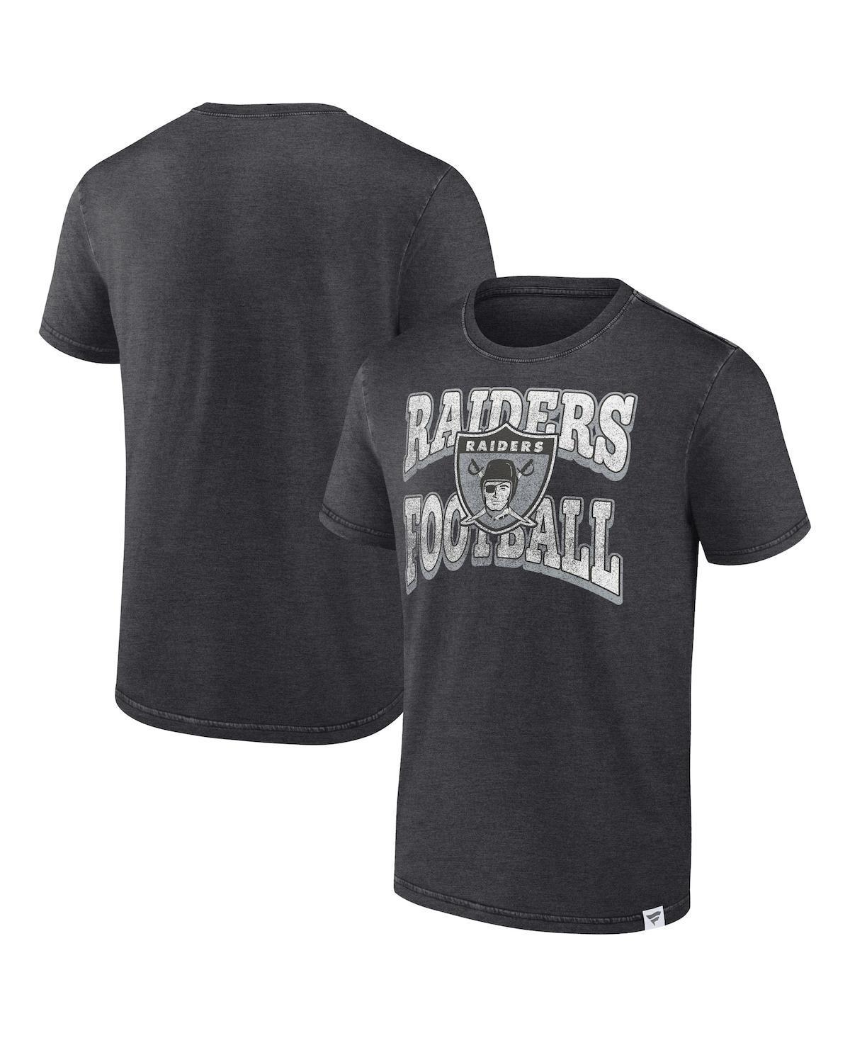 Mens Fanatics Branded Heather Las Vegas Raiders Force Out T-Shirt Grey Product Image