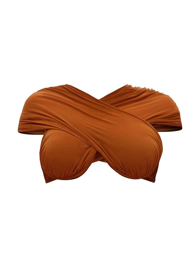 Womens Ubu Cross-Over Bikini Top Product Image