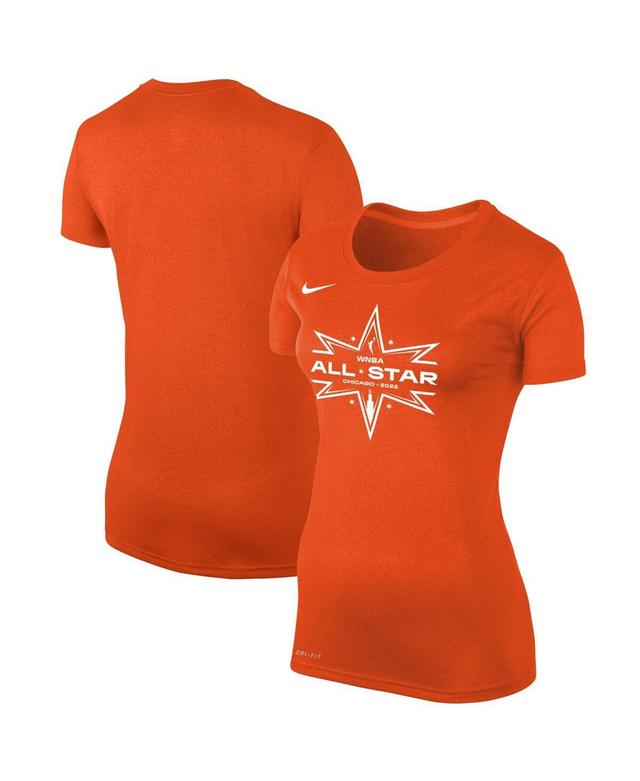 Womens Nike Orange 2022 Wnba All-Star Game Logo Legend Performance T-shirt Product Image