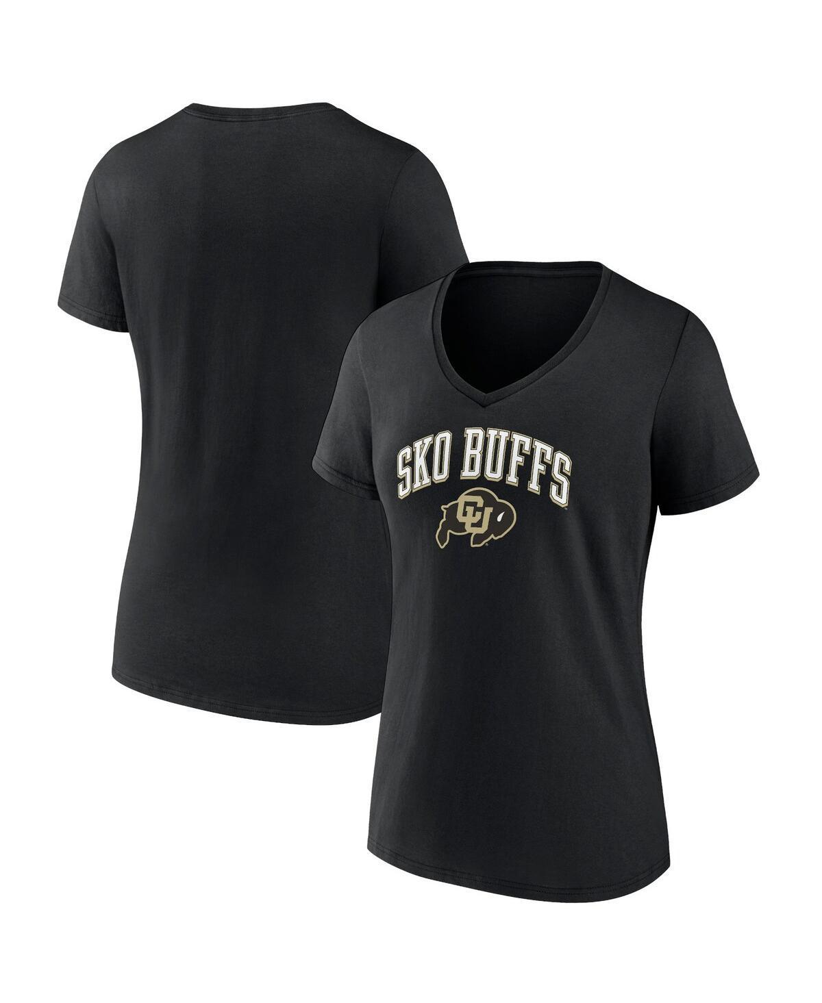 Fanatics Womens Black Colorado Buffaloes Sko Buffs V-Neck T-Shirt Product Image