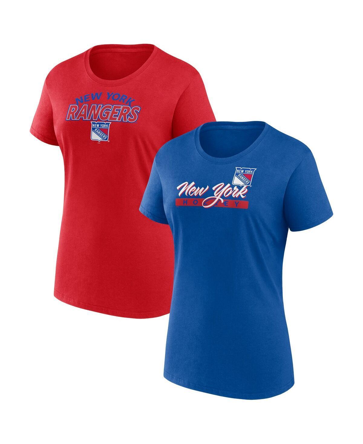 Womens Fanatics New York Rangers Risk T-Shirt Combo Pack Product Image