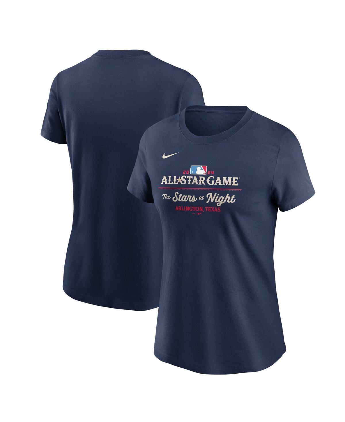 Nike Womens Navy 2024 Mlb All-Star Game Stars at Night T-Shirt Product Image