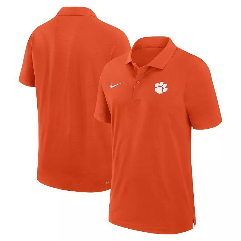 Mens Nike Clemson Tigers Sideline Woven Performance Polo Product Image