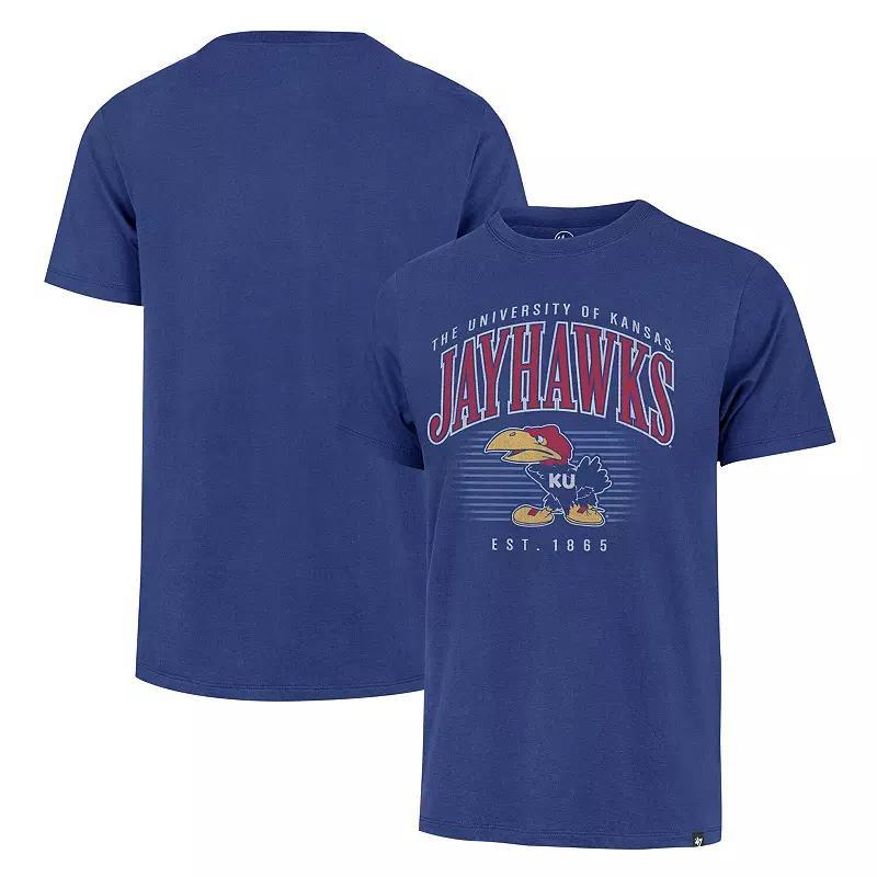 Mens 47 Royal Kansas Jayhawks Double Header Franklin T-Shirt Product Image