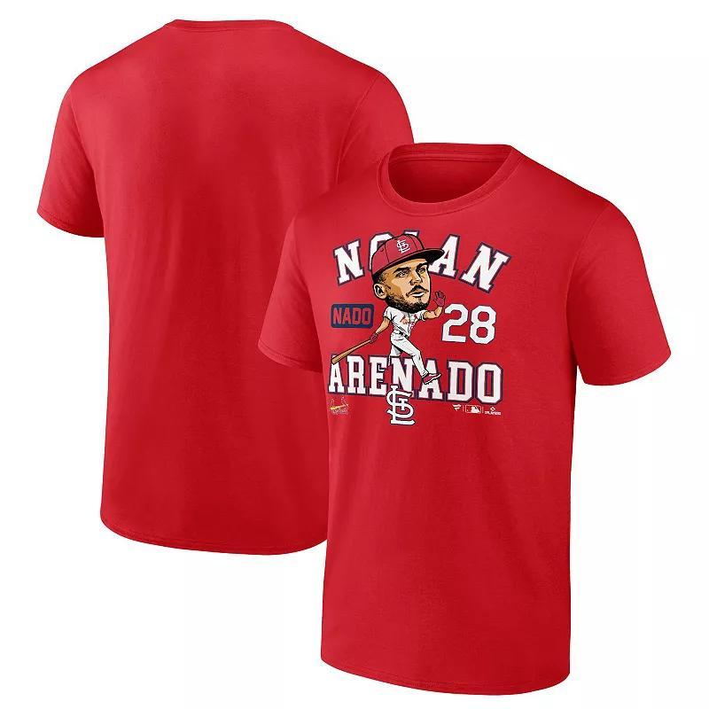 Mens Fanatics Nolan Arenado St. Louis Cardinals Hometown Caricature T-Shirt Product Image