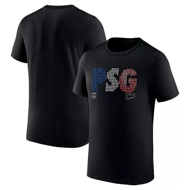 Mens Nike Black Paris Saint-Germain Lights T-Shirt Product Image