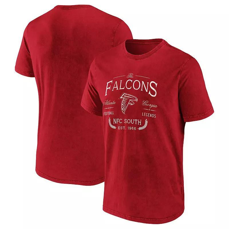 Mens NFL x Darius Rucker Collection by Fanatics Red Atlanta Falcons T-Shirt Product Image