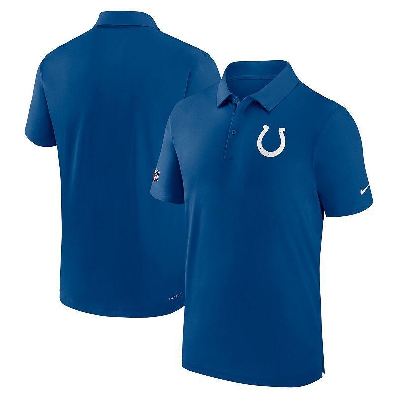 Mens Nike Royal Buffalo Bills Sideline Coaches Dri-fit Polo Shirt Product Image