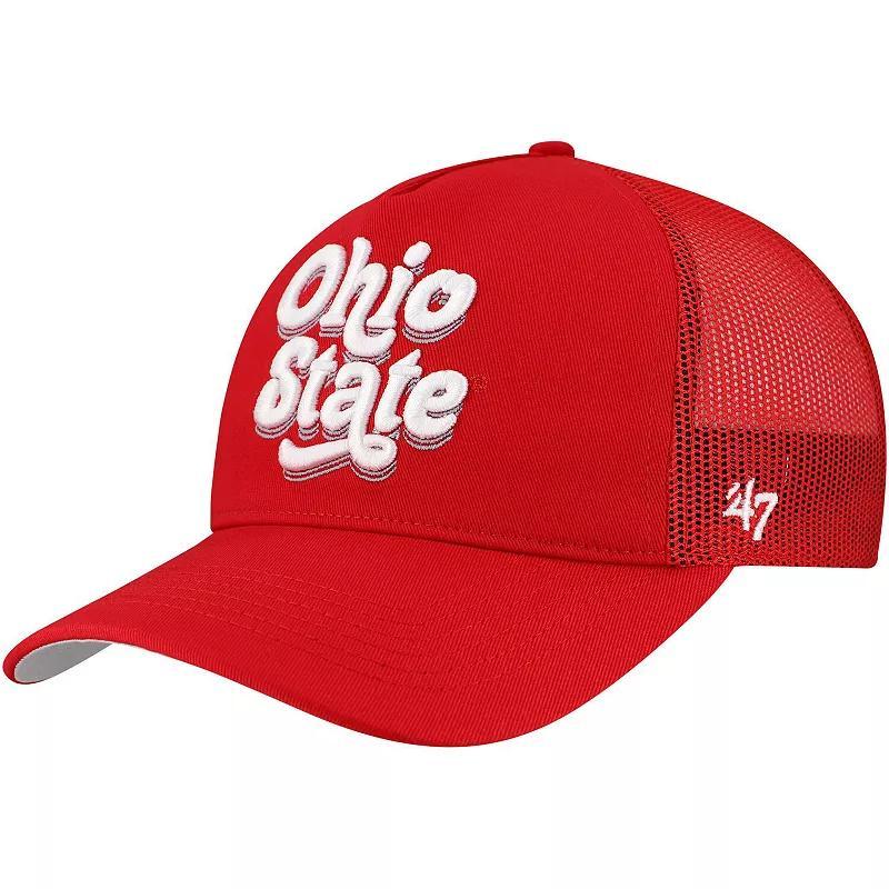 Womens 47 Scarlet Ohio State Buckeyes Biloxi Hitch Adjustable Hat Product Image