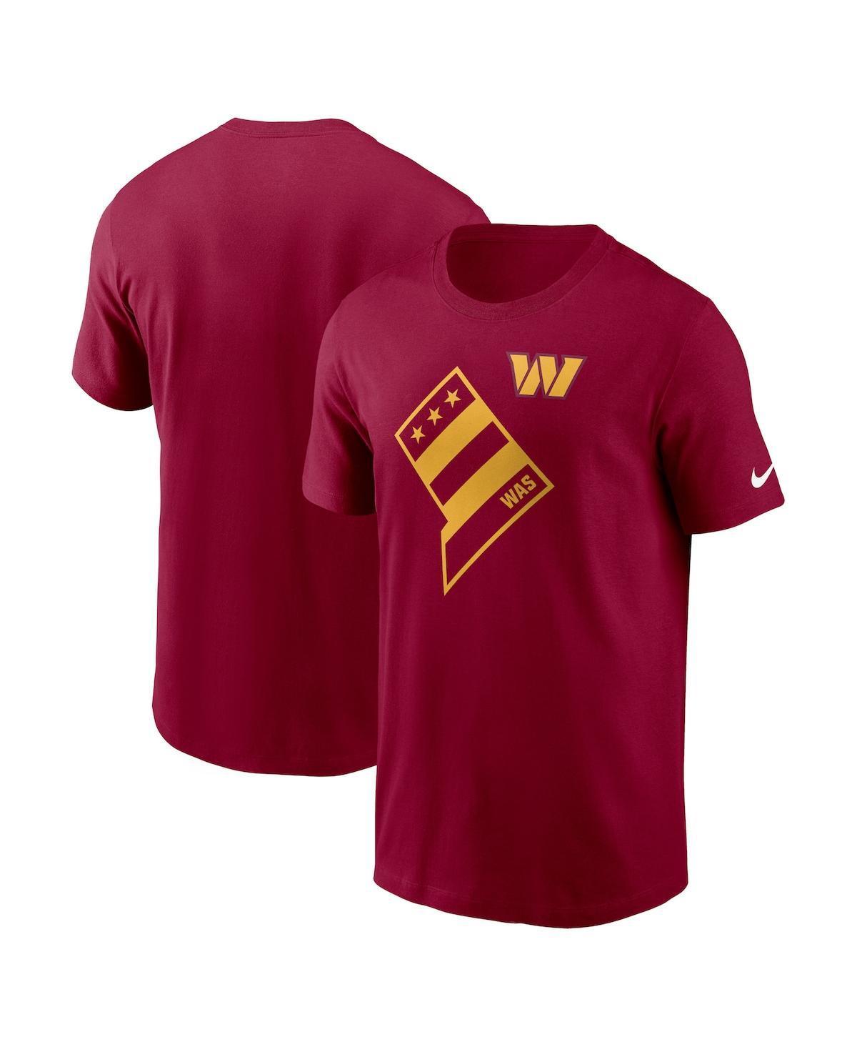 Mens Nike Burgundy Washington Commanders Local Essential T-shirt Product Image