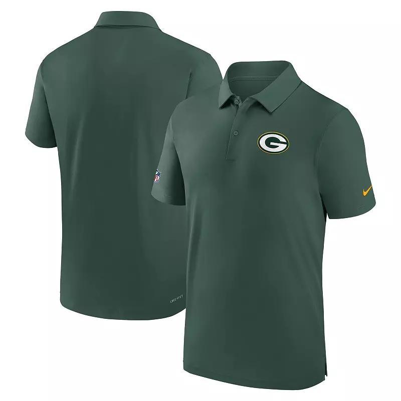 Mens Nike Bay Packers Sideline Coaches Performance Polo Product Image