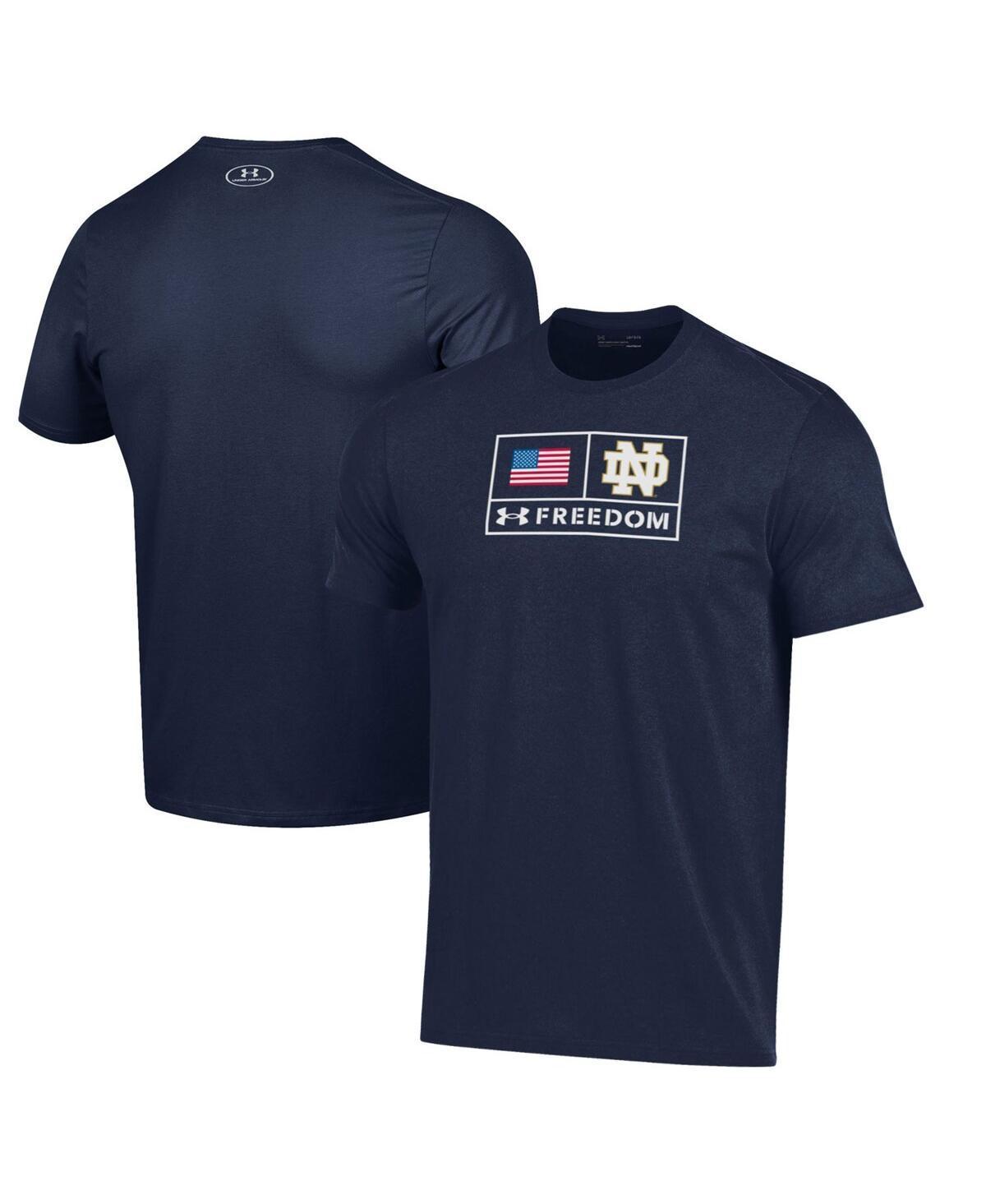 Mens Under Armour Olive Notre Dame Fighting Irish Freedom Performance T-shirt Product Image