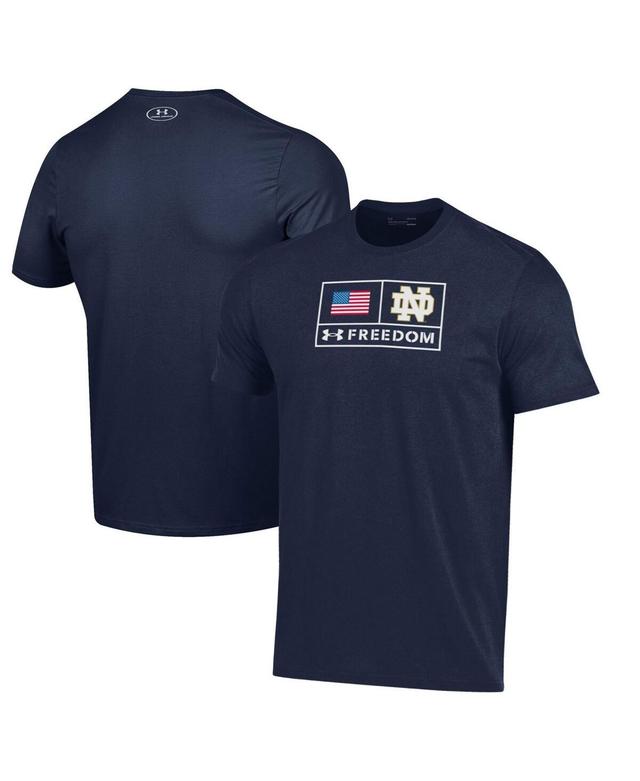 Mens Under Armour Olive Notre Dame Fighting Irish Freedom Performance T-Shirt Product Image