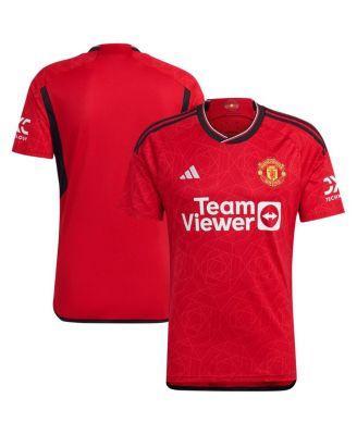 Mens adidas Red Manchester United 2023/24 Home Replica Jersey Product Image