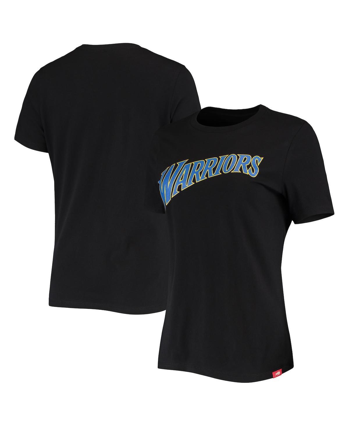 Womens Sportiqe Black Golden State Warriors Arcadia T-shirt Product Image