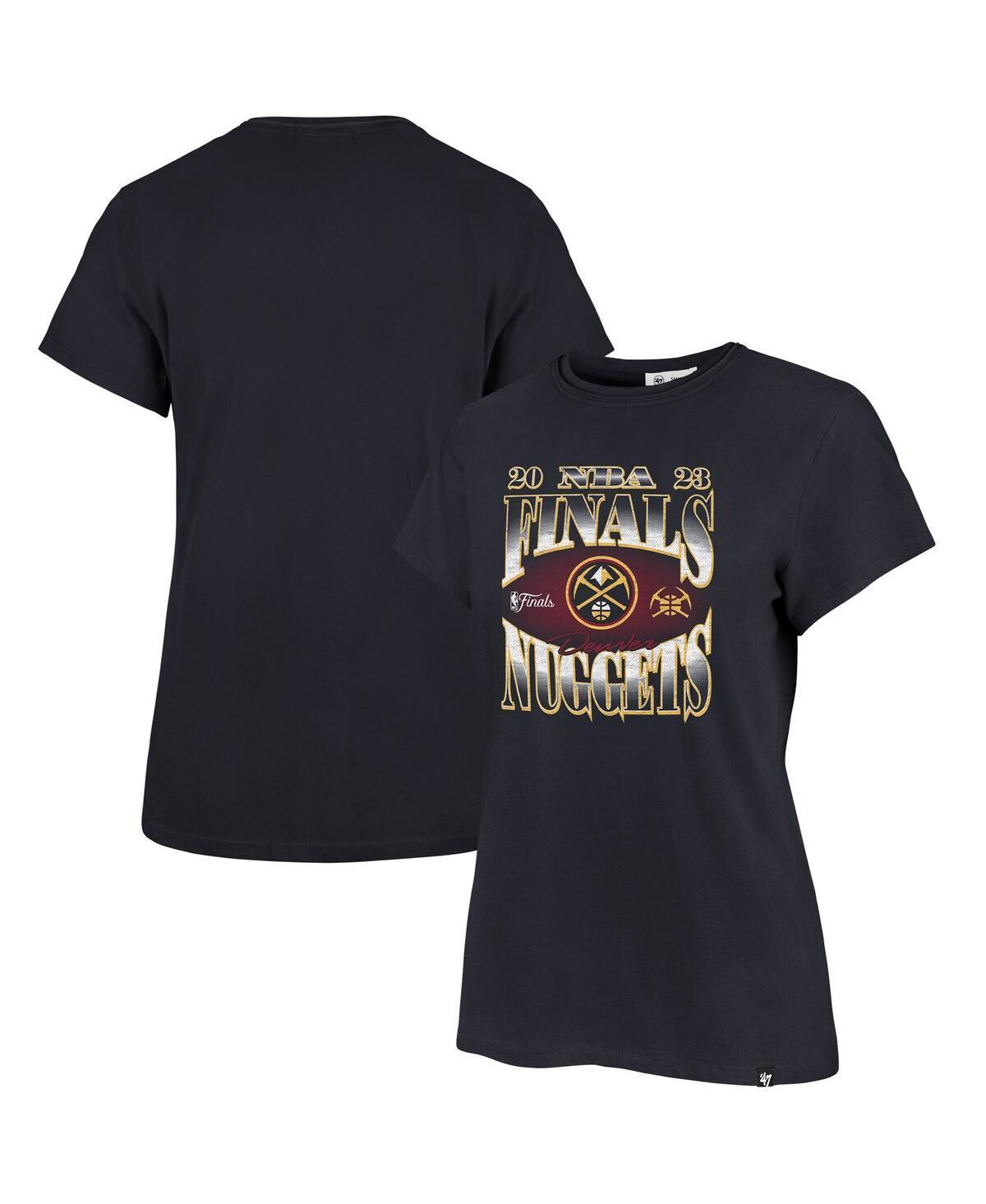 Womens 47 Brand Navy Denver Nuggets 2023 Nba Finals Frankie T-shirt Product Image