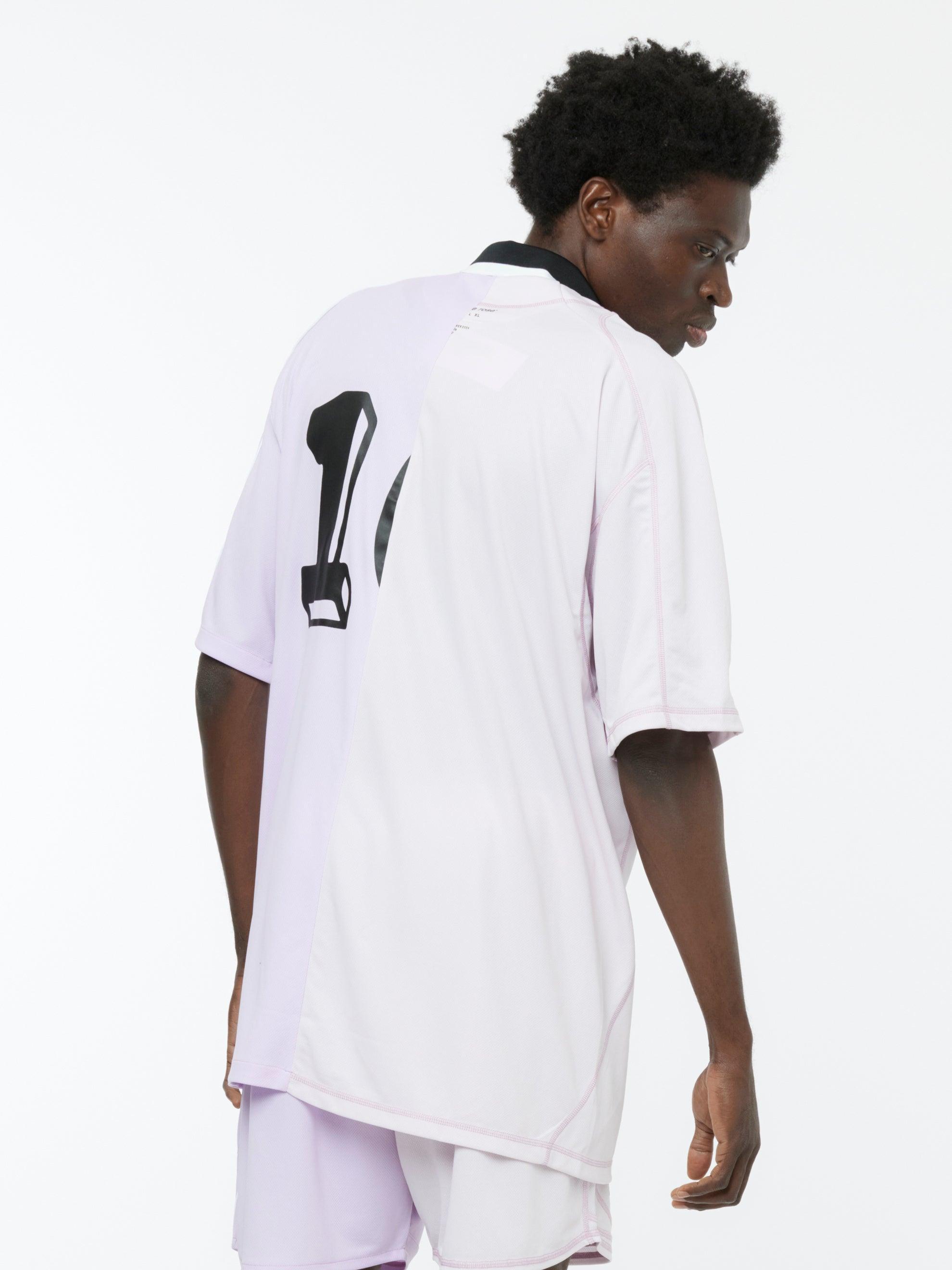 Half & Half Football Top (Lilac) Product Image