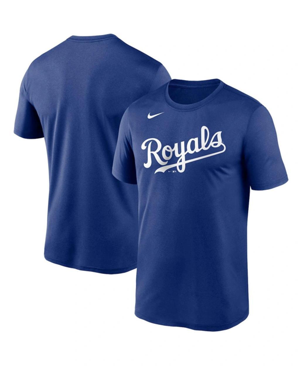 NIKE Men's  Royal Kansas City Royals Wordmark Legend T-shirt Product Image