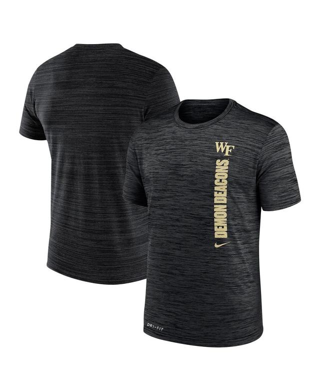 Nike Mens Black Wake Forest Demon Deacons 2024Sideline Velocity Legend Performance T-Shirt Product Image