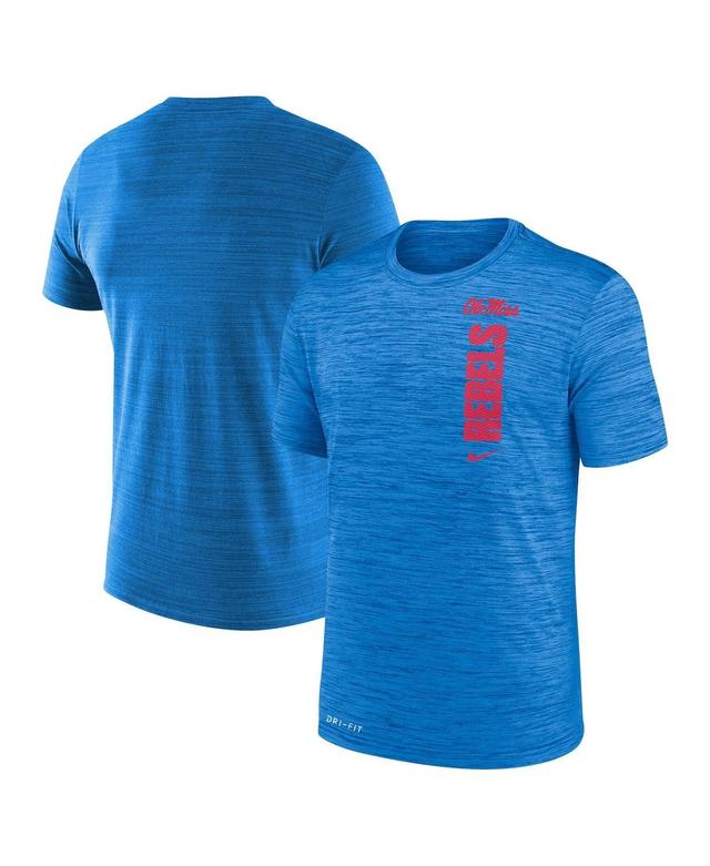 Nike Mens Powder Blue Ole Miss Rebels 2024Sideline Velocity Legend Performance T-Shirt Product Image