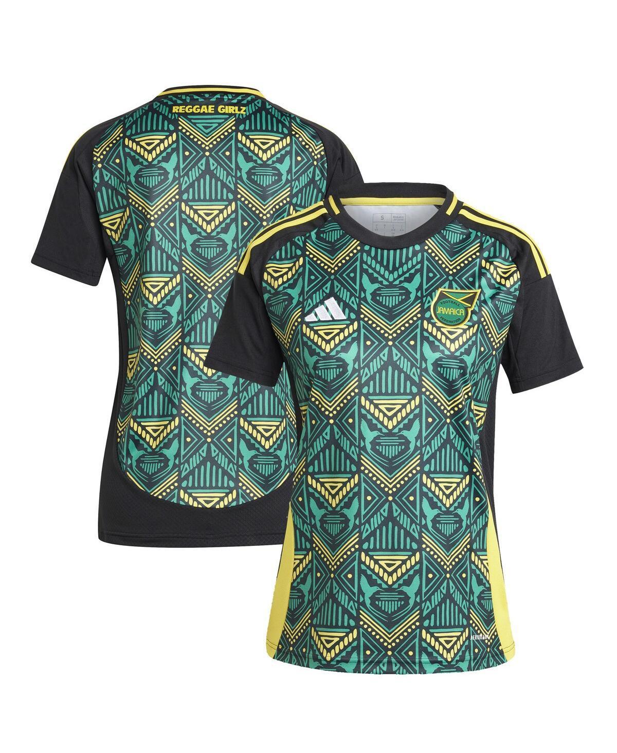 Adidas Womens Black Jamaica National Team 2024 Away Replica Jersey - Black Product Image