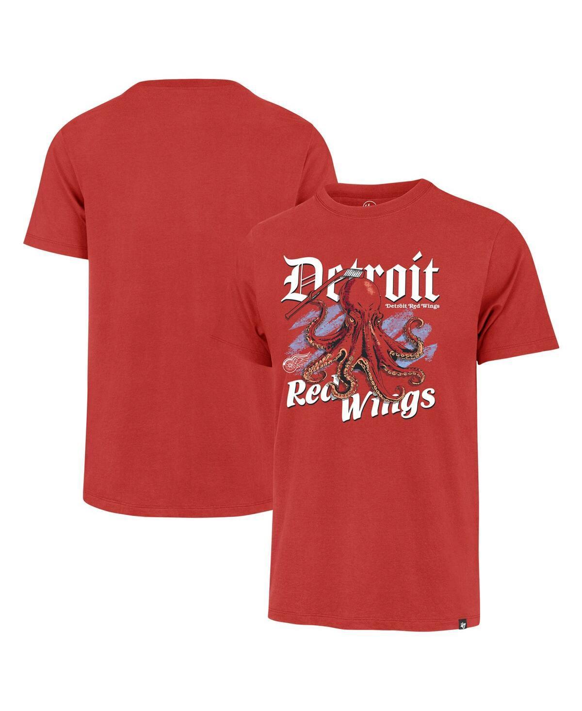 47 Brand Mens Red Detroit Red Wings Regional Localized Franklin T-Shirt Product Image