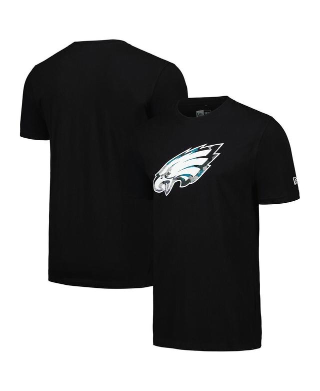 Mens New Era Philadelphia Eagles Camo Logo T-Shirt Product Image