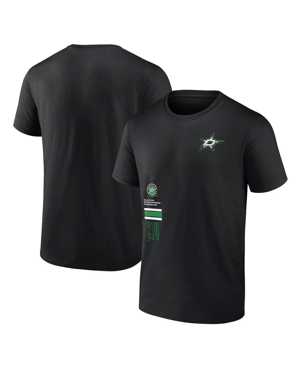 Mens Fanatics Branded Black Dallas Stars Represent T-Shirt Product Image