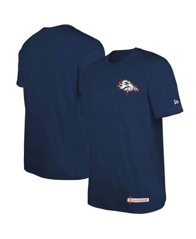 New Era Mens Navy Denver Broncos 2024 Nfl Training Camp T-Shirt Product Image