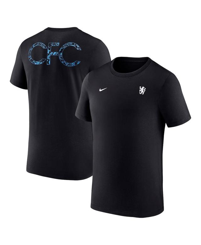 Mens Nike Black Chelsea Mercurial T-shirt Product Image