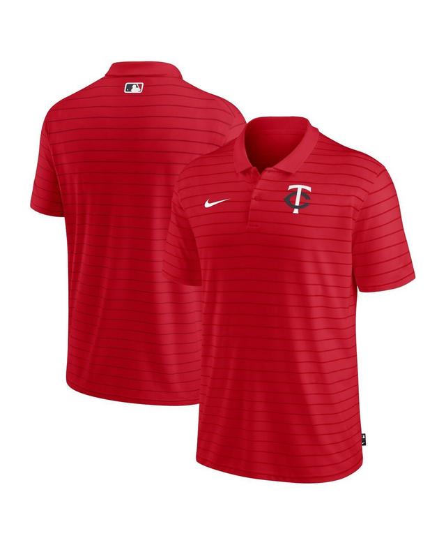 Men's Nike  Minnesota Twins Authentic Collection Victory Striped Performance Polo Product Image