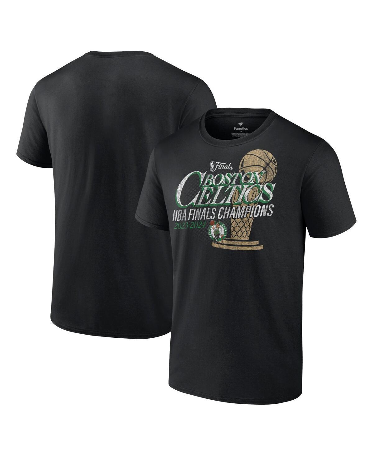 Fanatics Mens Black Boston Celtics 2024 Nba Finals Champions Fast Break Finish Trophy T-Shirt Product Image