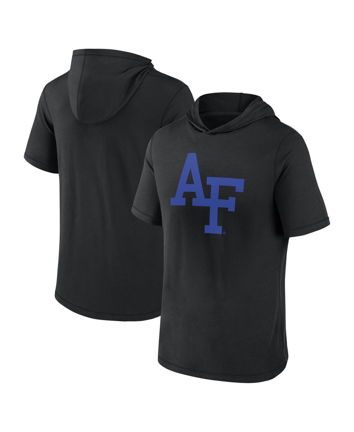 Mens Fanatics Black Air Force Falcons Primary Logo Hoodie T-shirt Product Image