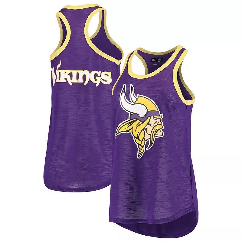 Womens Purple Minnesota Vikings Tater Tank Top Product Image