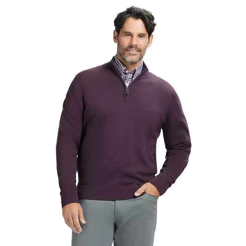 Mens IZOD Premium Essentials Quarter-Zip Sweater Product Image