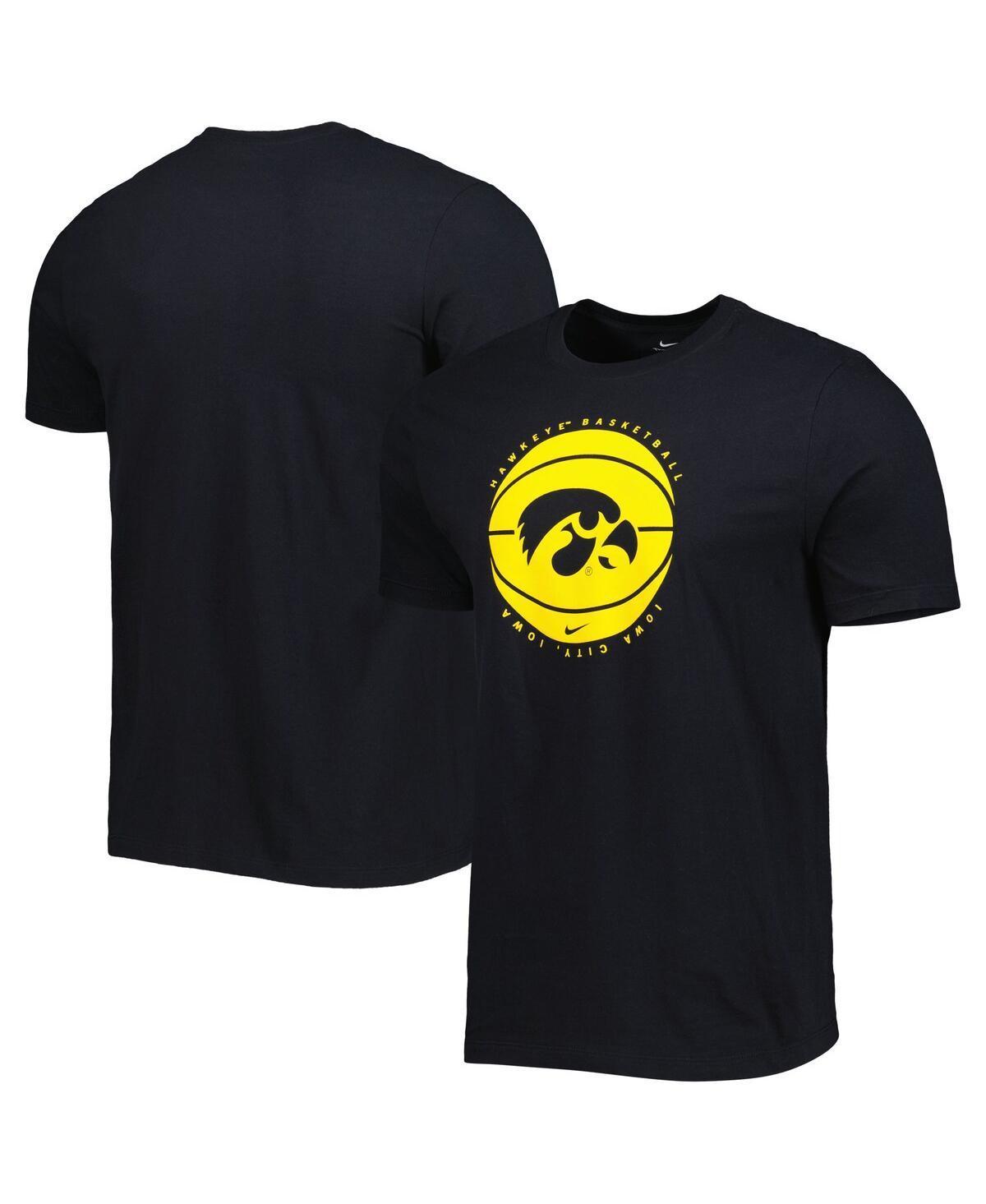 Mens Nike Iowa Hawkeyes Basketball Logo T-Shirt Product Image