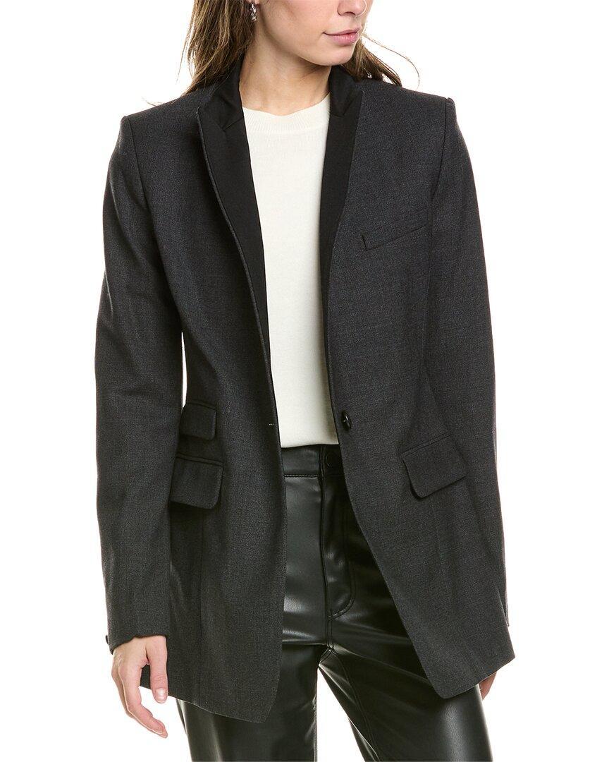 RAG & BONE Paloma Japanese Wool Blazer In Grey Product Image