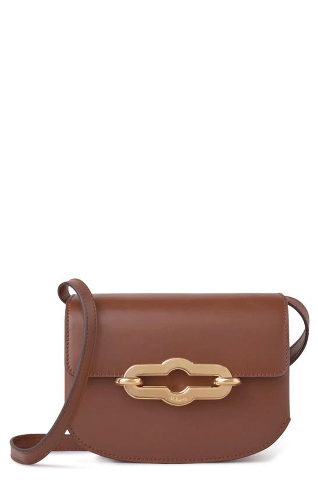 MULBERRY Small Pimlico Super Luxe Leather Crossbody Bag In Bright Oak Product Image