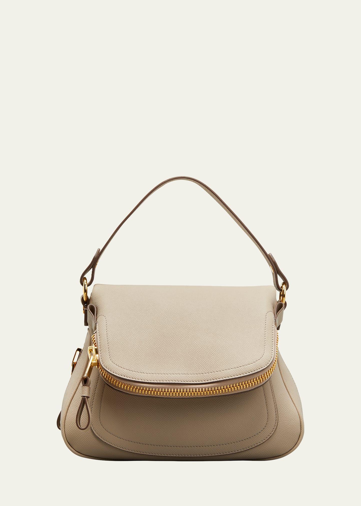 TOM FORD Medium Jennifer Grained Leather Shoulder Bag Product Image